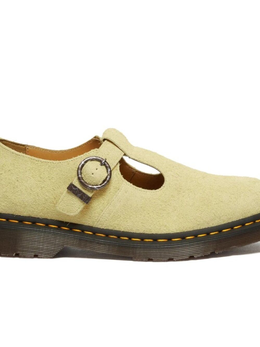 Dr. Martens T-Bar Mary Jane Suede Leather Shoes, Men’s Size 9 / Women’s Size 10 - Picture 14 of 16